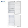 Smad 226L No Frost Built-in Bottom-Freezer Refrigerators Double Door Fridge